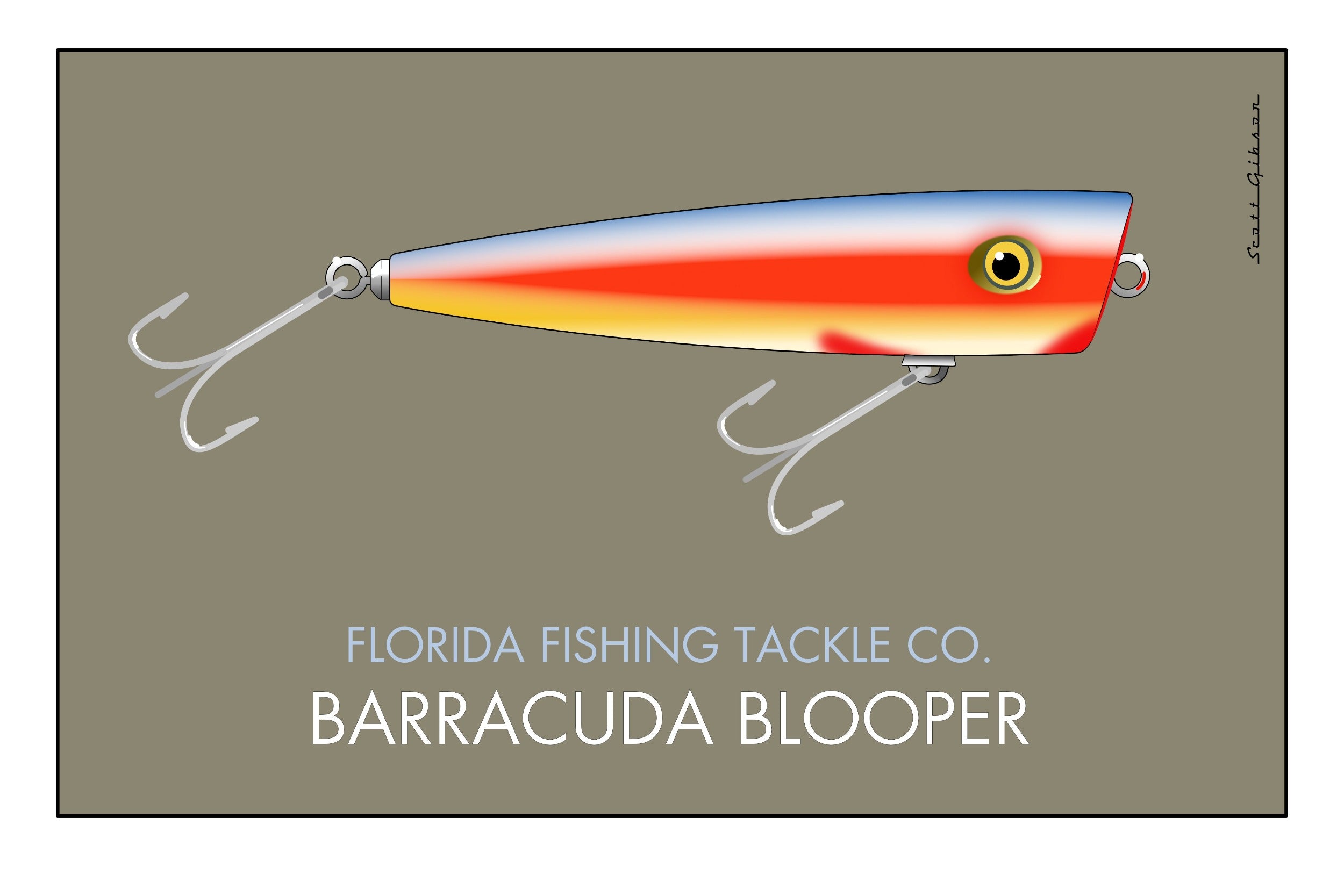 Barracuda Blooper Lure  Saltwater fishing, Fish, Antique fishing